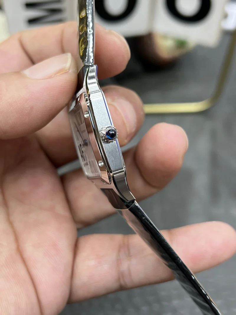 n級カルティエ サントス クォーツシリーズ 175258 新作スーパーコピー時計 [5]