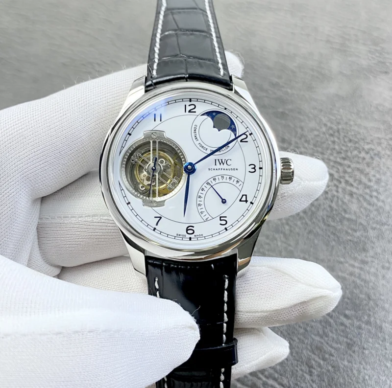 信用第一IWC ポルトギーゼコピーコンスタントフォース トゥールビヨン150周年記念エディション 121860