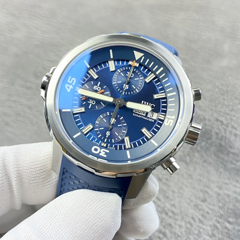 上流階級のIWC男性マリーンクロノグラフスーパーコピー時計 7750自動巻き IW376805[2]