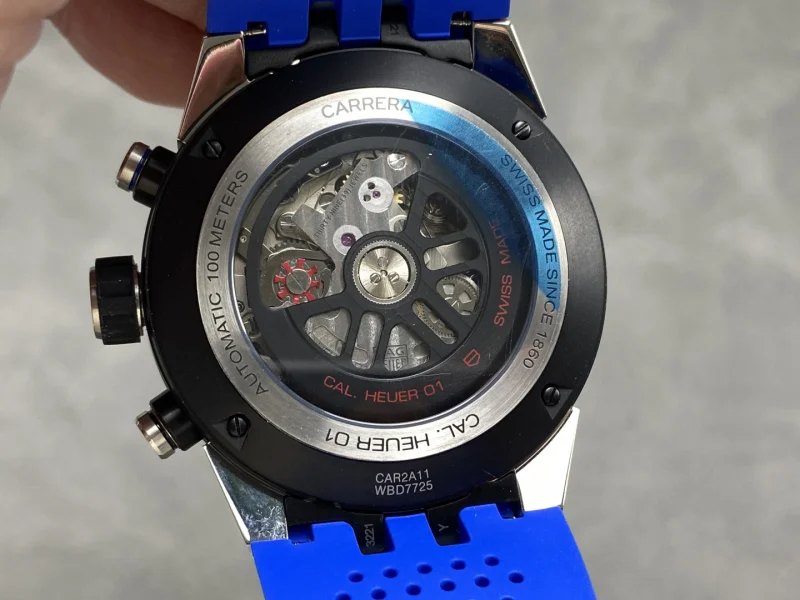 新商品限定タグ・ホイヤースーパーコピー TG カレラ01シリーズ 45mm 中空腕時計 118538[6]