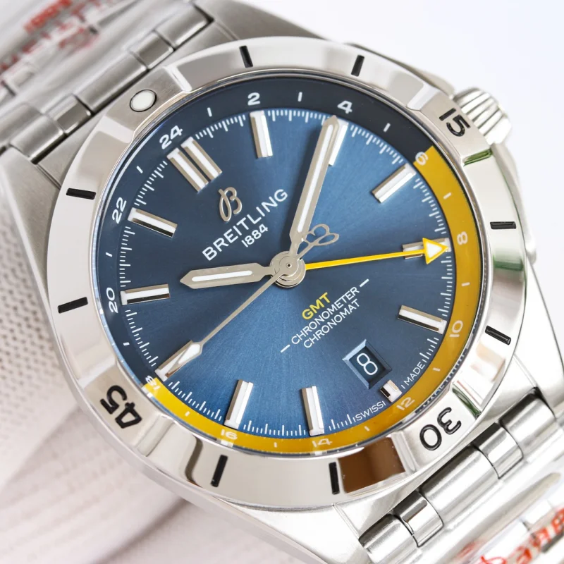 breitlingクロノマットオートマチック GMT 40男性時計 122859品質無料保証[3]