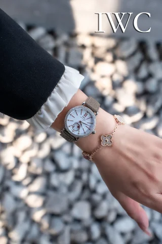 IWCポートフィノ レディース高品質原材料コピー女性腕時計 38020