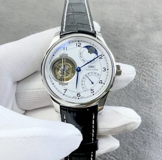 信用第一IWC ポルトギーゼコピーコンスタントフォース トゥールビヨン150周年記念エディション 121860