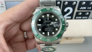 高貴な気質新品ロレックス126610 ブラックサブマリーナスーパーコピーグリーンサブマリーナ 173130
