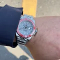 2025春新商品隕石表面 GMT チャイニーズレッドロレックスコピー時計 586947 (3)