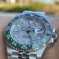 新品ロレックス高級時計隕石表面 GMT スプライト リング 586949 (6)