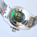 最新入荷ロレックスメンズ機械式コピー時計グリニッジシリーズティファニーブルー/ブルーブラック L1800-1 (9)