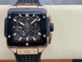 ウブロ高品質率直に男性的スクエア型スクエアビッグバン腕時計は 170466