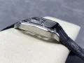 2025年に超お買い得カルティエサントス腕時計ホローレザーベルトシリーズ 174537 (5)