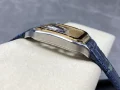 カルティエ サントススーパーコピー入荷時計スクエア ホローレザーストラップシリーズ 174535 (5)