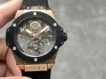 最安値挑戦hublotビッグバンコピートゥールビヨン ブラックセラミック腕時計 174759 (1)