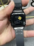 カルティエ有名な時計サントスシリーズ ブラックウォリアー自動巻き機械式ムーブメント 175255 (8)