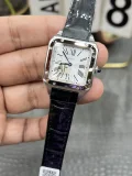 n級カルティエ サントス クォーツシリーズ 175258 新作スーパーコピー時計 (3)
