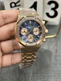 ブランドオーデマピゲロイヤルオーク 41mmローズゴールドブルースーパーコピー時計文字盤 1722304 (3)