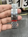 最もパワフルなロレックスデイトジャストグレーダイヤモンド激安買取41mm自動巻き 172296 (9)
