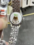 最新豪華なのロレックスデイトジャストシリーズブルーのローマ数字ベゼル新作入荷 172240 (6)