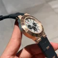 2025人気超絶のブルガリコピー品 アルミニウム クロノグラフ時計 126941 (5)