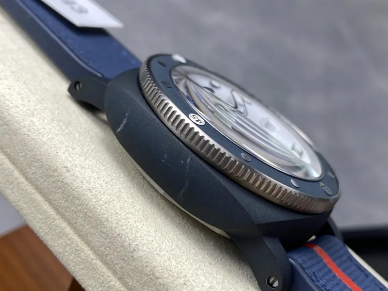 2025最高のPaneraiコピーTi-セラミテック男性軍事時計セラミックケース P.900 ムーブメント PAM1543[4]
