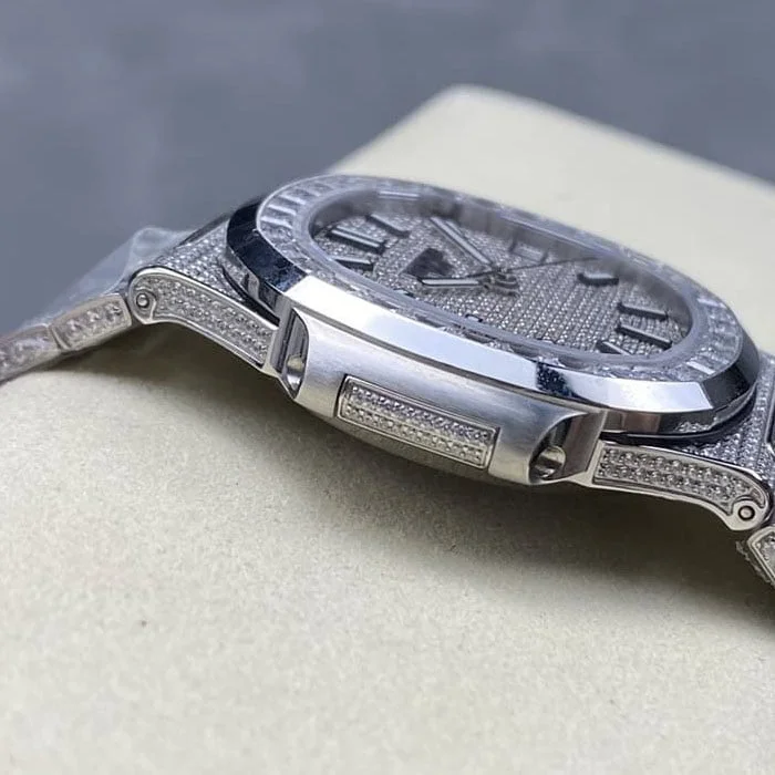 パテックフィリップノーチラス高貴な魅力的コピー時計Cal.324 S Cムーブメント 5791-10G-010[3]