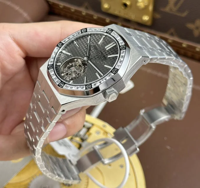 BBS工場オーデマピゲコピー精緻有名ロイヤルオーク 26730BC-1トゥールビヨン[3]