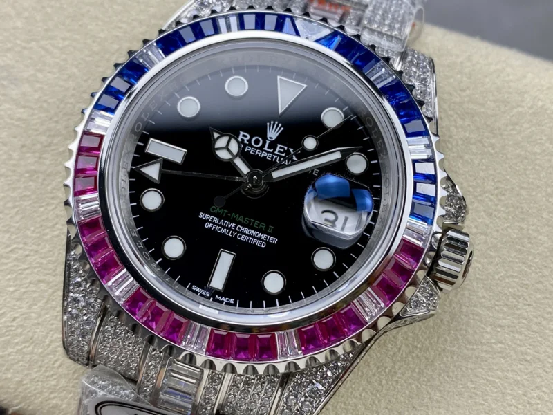 2026最新型ロレックス GMT マスターコピー時計40mmムーブメント搭載 126710BLRO[1]
