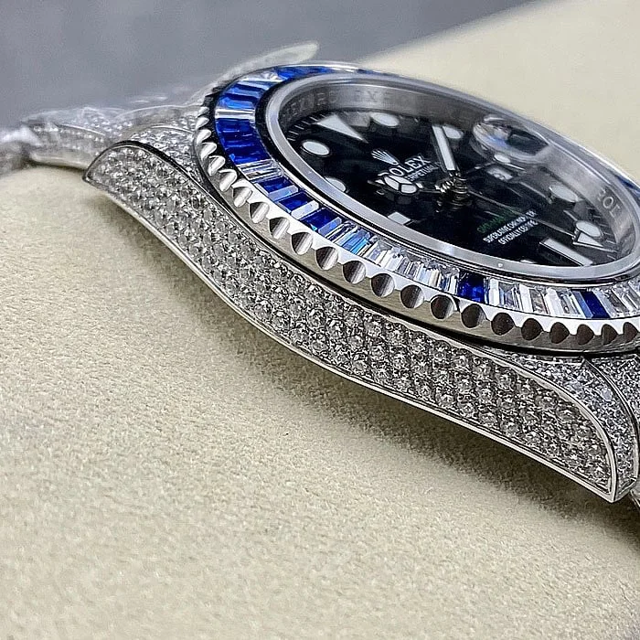 業界最強ROLEX GMTマスター時計コピー116759-1 Cal.3186ムーブメントAMG工場[4]