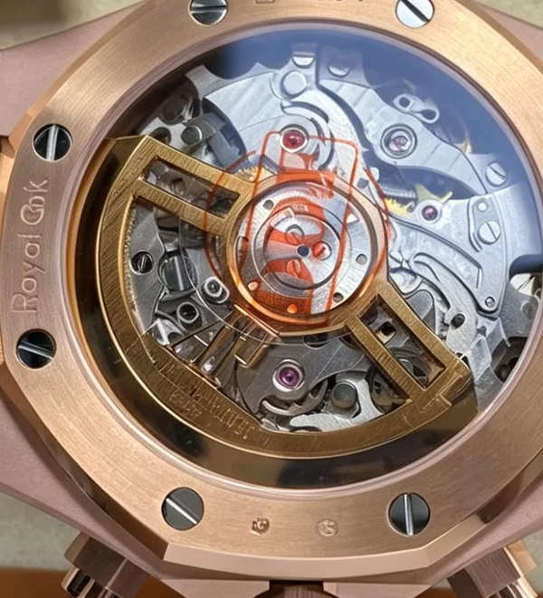 オーデマピゲコピー26240OR.OO.1320OR.08裏蓋ムーブメント