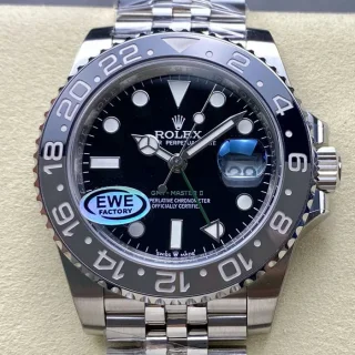 ブランドNo.1のロレックス GMTマスタースーパーコピー時計Cal.3285 EWE工場 126710GRNR