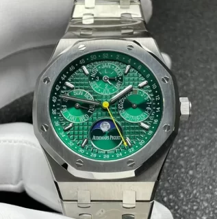 スーパーコピー時計ブランドオーデマ・ピゲ ロイヤルオーク パーペチュアルカレンダー 26606ST.OO.1220ST.01