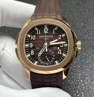 最高級スーパーコピー時計パテック・フィリップ アクアノート トラベルタイム 5164R-001