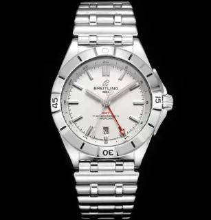 ブライトリングコピー時計n級 クロノマット GMT 40mm ホワイト A32398101A1A1