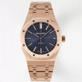 オーデマピゲコピー腕時計 ロイヤル オーク 15400OR.OO.1220OR.03 ブルー 3120ムーブメント41ｍｍ