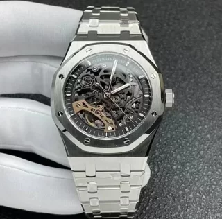 最高級オーデマピゲ ダブルバランスホイール コピー時計15407ST.OO.1220ST.01 ロイヤルオーク