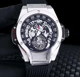 ブランドウブロ時計コピー MP-13 トゥールビヨン バイ-アクシス レトログラード チタニウム 913.NX.1170.RX
