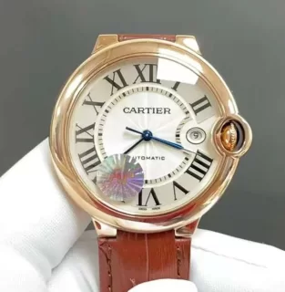 人気のカルティエコピー バロンブルー ドゥ 42mm 通販WGBB0030