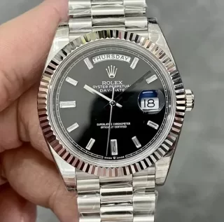 2023人気ロレックスコピー デイデイト 40mm ブラック M228236-0004