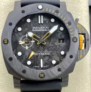 【VS工場】パネライスーパーコピー時計 サブマーシブル Gmt カーボテック™ PAM01324