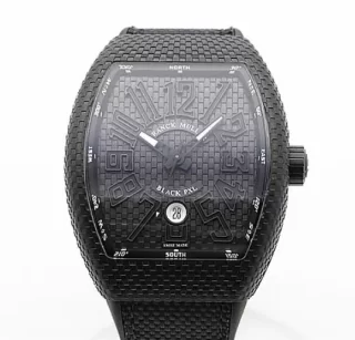 フランクミュラーコピー時計ヴァンガード ブラックピクセル V45SCDT BLACK PXL Asianムーブ Automatic デイト 011305
