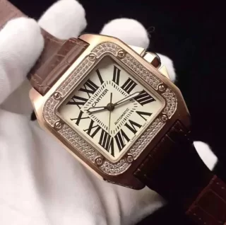 人気カルティエコピー メンズ腕時計 サントス100 MM モデル 00230