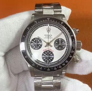 2023ロレックススーパーコピー時計 デイトナ手巻 37mm ホワイト 6263