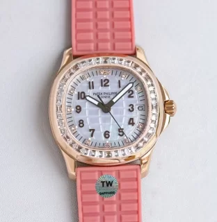 デザイン奇麗 パテック フィリップコピー 腕時計5072R-001 アクアノート ルーチェ ハイジュエリー