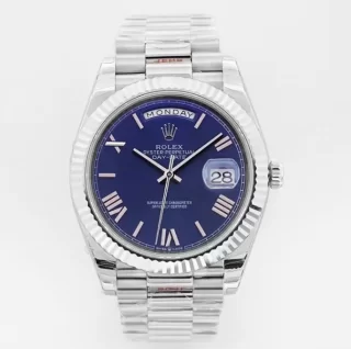 ロレックススーパーコピー時計 デイデイト 40mm ブルーローマ M228236-0007
