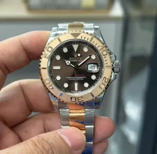 人気ロレックスコピー ヨットマスター 40mm チョコレート M126621-0001