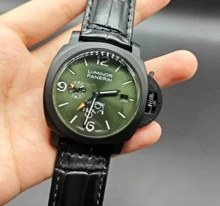 TT製 パネライスーパーコピー時計オートマティックジョルニ Ref.PAM01483 グリーン