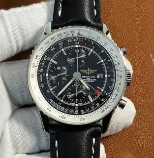 スーパーコピー時計ブライトリング ナビタイマー GMT ブラック 46mm A24322121B1X1