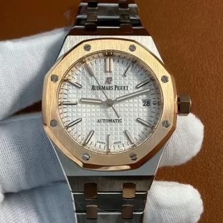 オーデマピゲブランド時計コピー ロイヤルオーク シルバー レディス15450SR.OO.1256SR.01