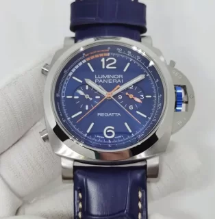 ブランドコピーパネライ時計 ルミノール レガッタ ブルー マーレ PAM01216