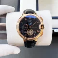 最新カルティエ精緻芸術品コピーバロンブルー日本の男性メカニカル時計 128822 (2)