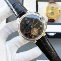 最新カルティエ精緻芸術品コピーバロンブルー日本の男性メカニカル時計 128822 (4)