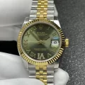 ロレックススーパーコピー時計 デイトジャスト 31mm グリーンVIダイヤM278273-0016 (1)